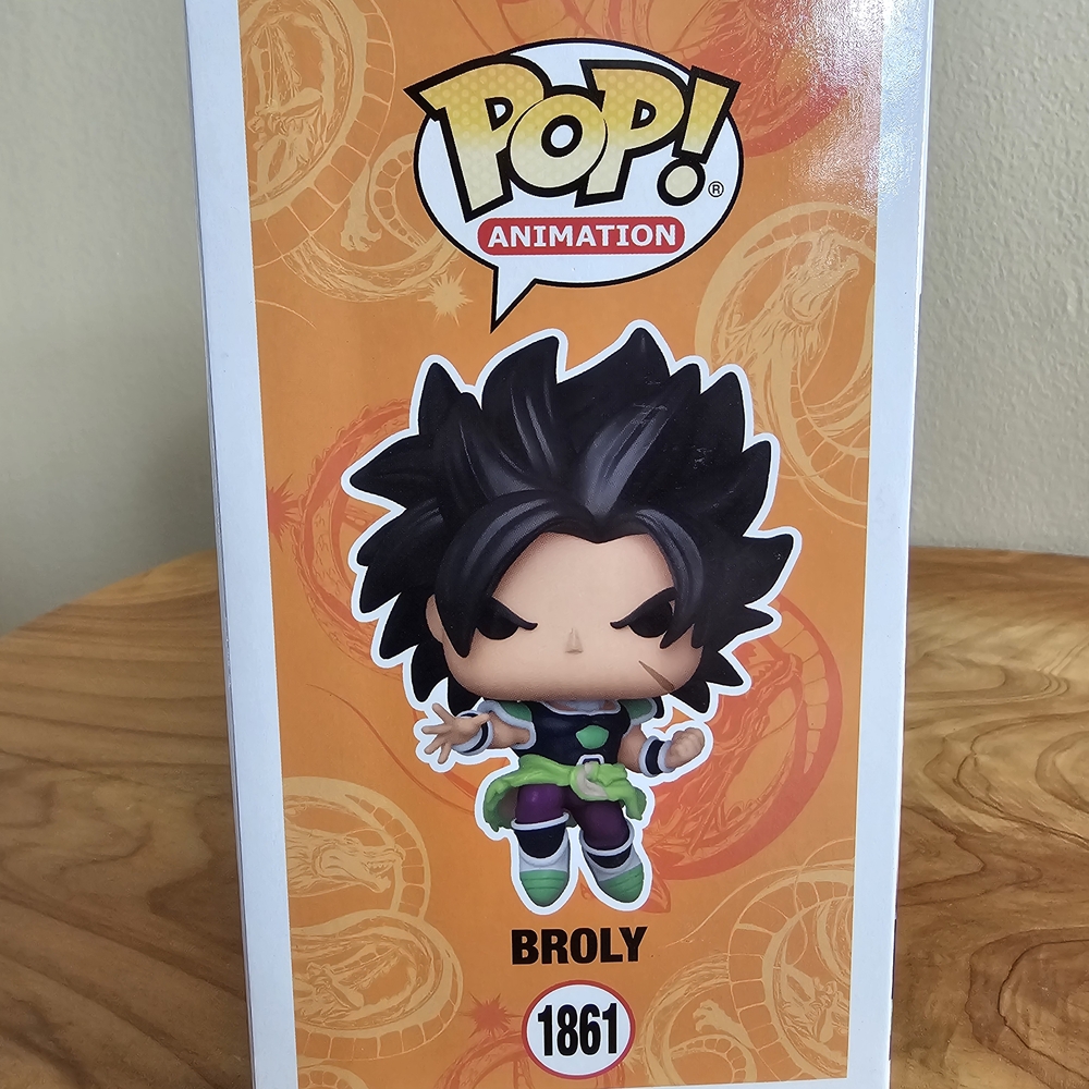 Funko Pop! Animation Broly #1861 Dragon Ball Super Vinyl Figure - Black & Green - Picture 5 of 5